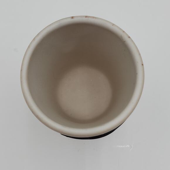 GEORGIA Ceramic Shot Glass Marble Look Copper Plate Est 1788 Collectible Barware - Picture 5 of 9